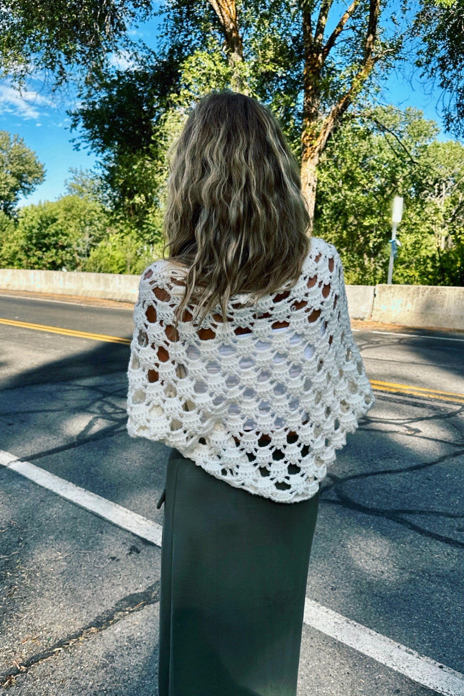 Connie Crochet Crop Cardigan