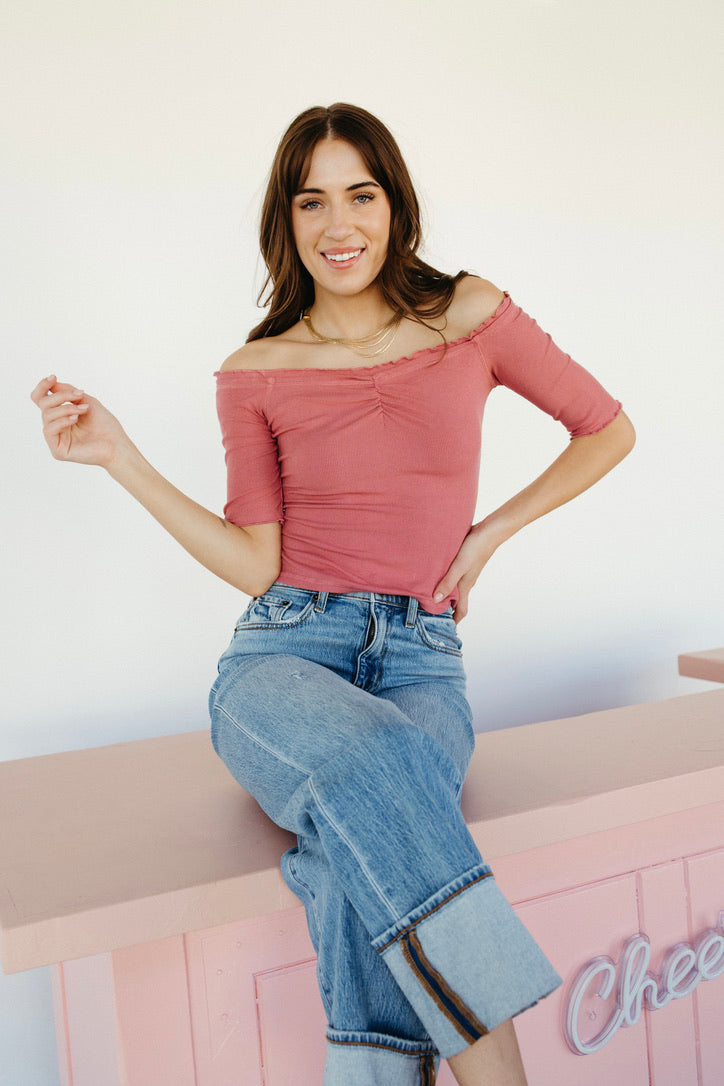 The Blush Belle Top