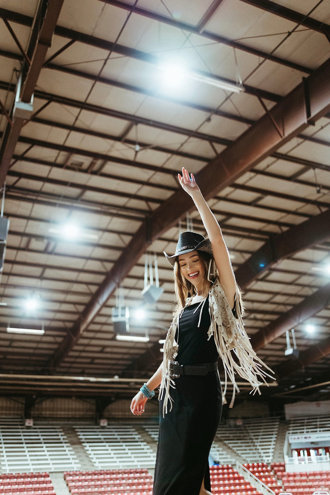 Josie Fringe Lace Vest