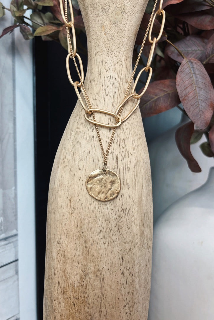 Fortune's Token Coin Necklace