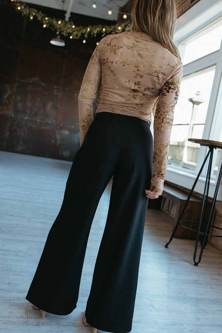 After Dark Pleated Pants