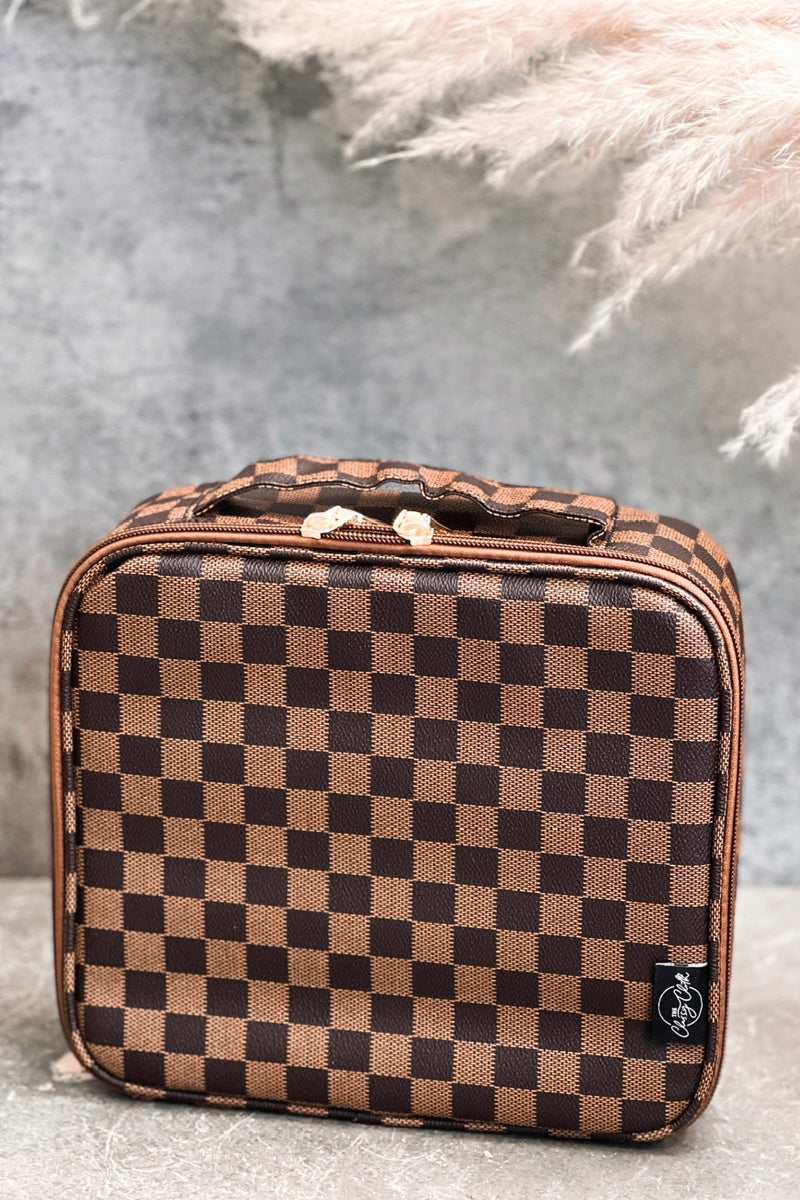 Louis Vuitton Leather Brown Makeup Bags & Cases for sale
